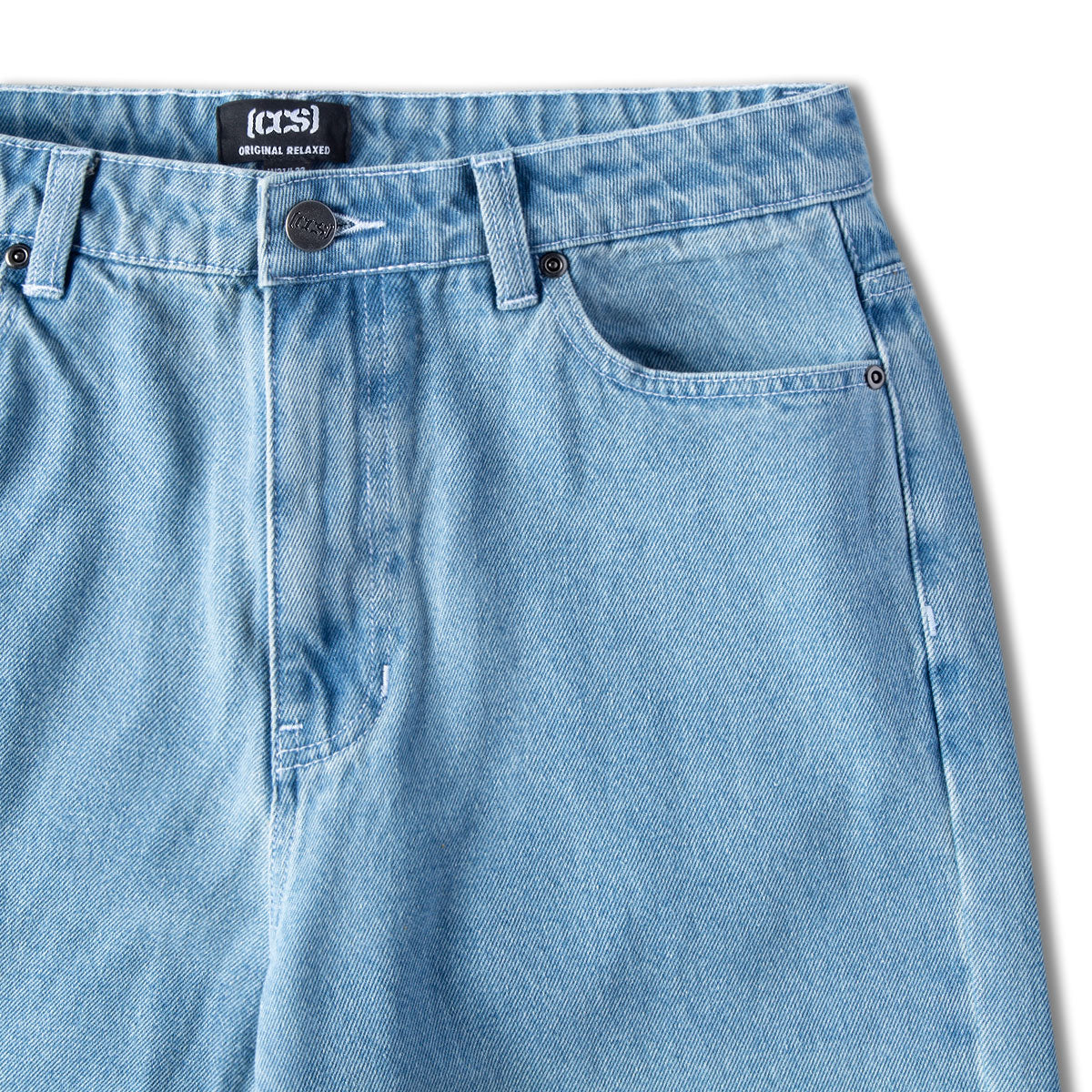 CCS Original Relaxed Denim Jeans - Rinsed Blue