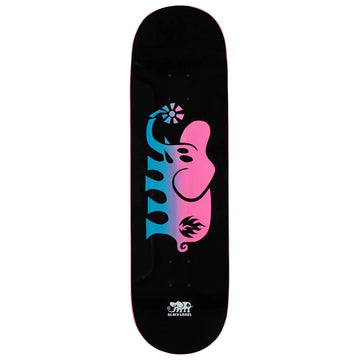 Black Label Elephant Fade Skateboard Deck - 8.50