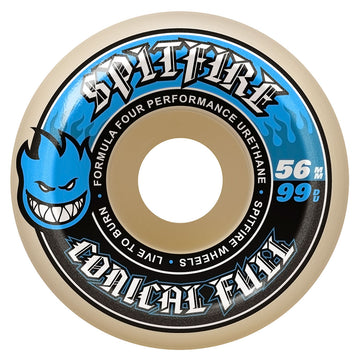 Spitfire F4 99d Conical Full Skateboard Wheels - 56mm