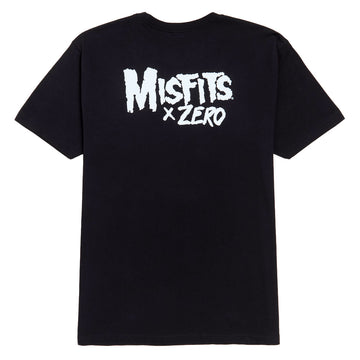 Zero x Misfits Fiend Skull T-Shirt - Black