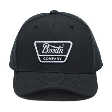 Brixton Linwood C Mp Snapback Hat - Black/White
