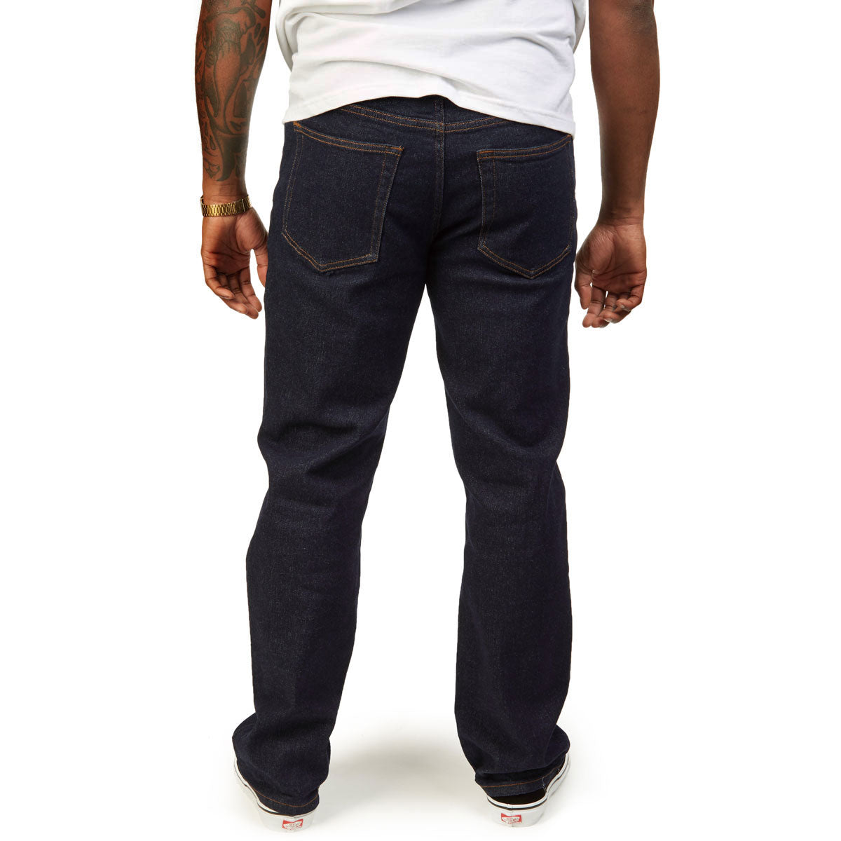 CCS 12oz Stretch Straight Denim Jeans - 12oz Indigo image 4