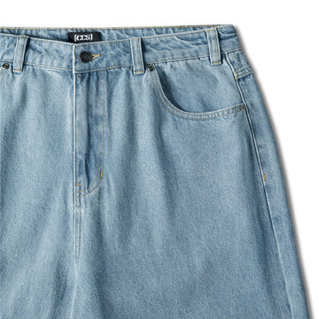 CCS Baggy Taper Denim Jeans - Light Wash
