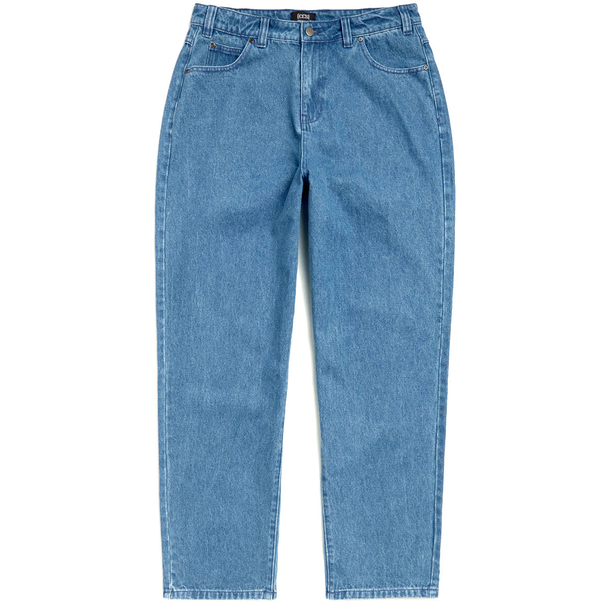 CCS Baggy Taper Denim Jeans - Medium Wash image 5