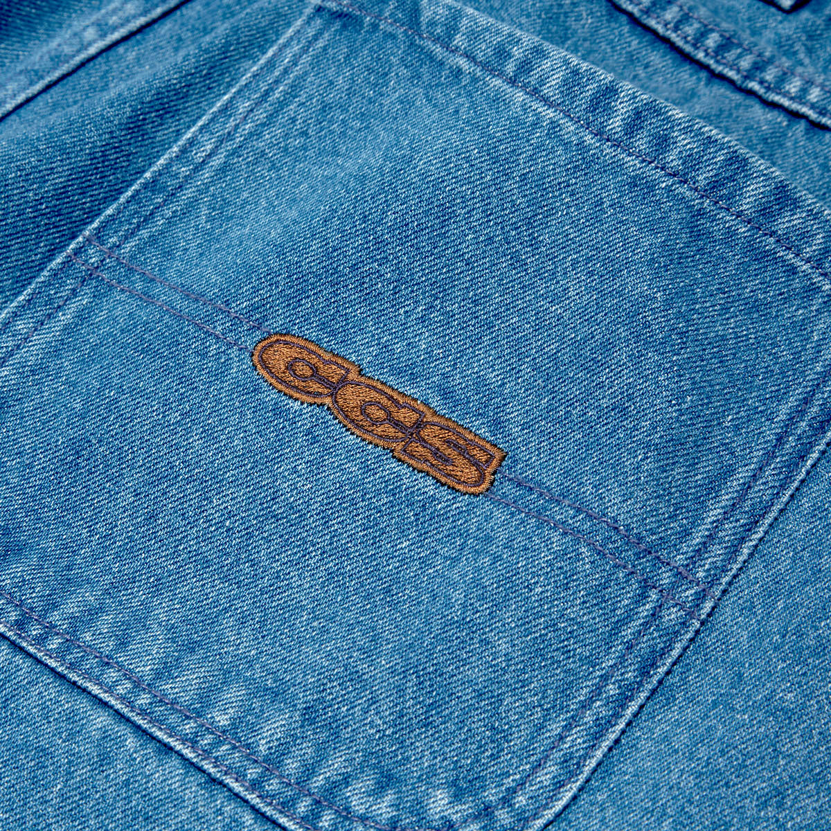 CCS Baggy Taper Denim Jeans - Medium Wash image 9