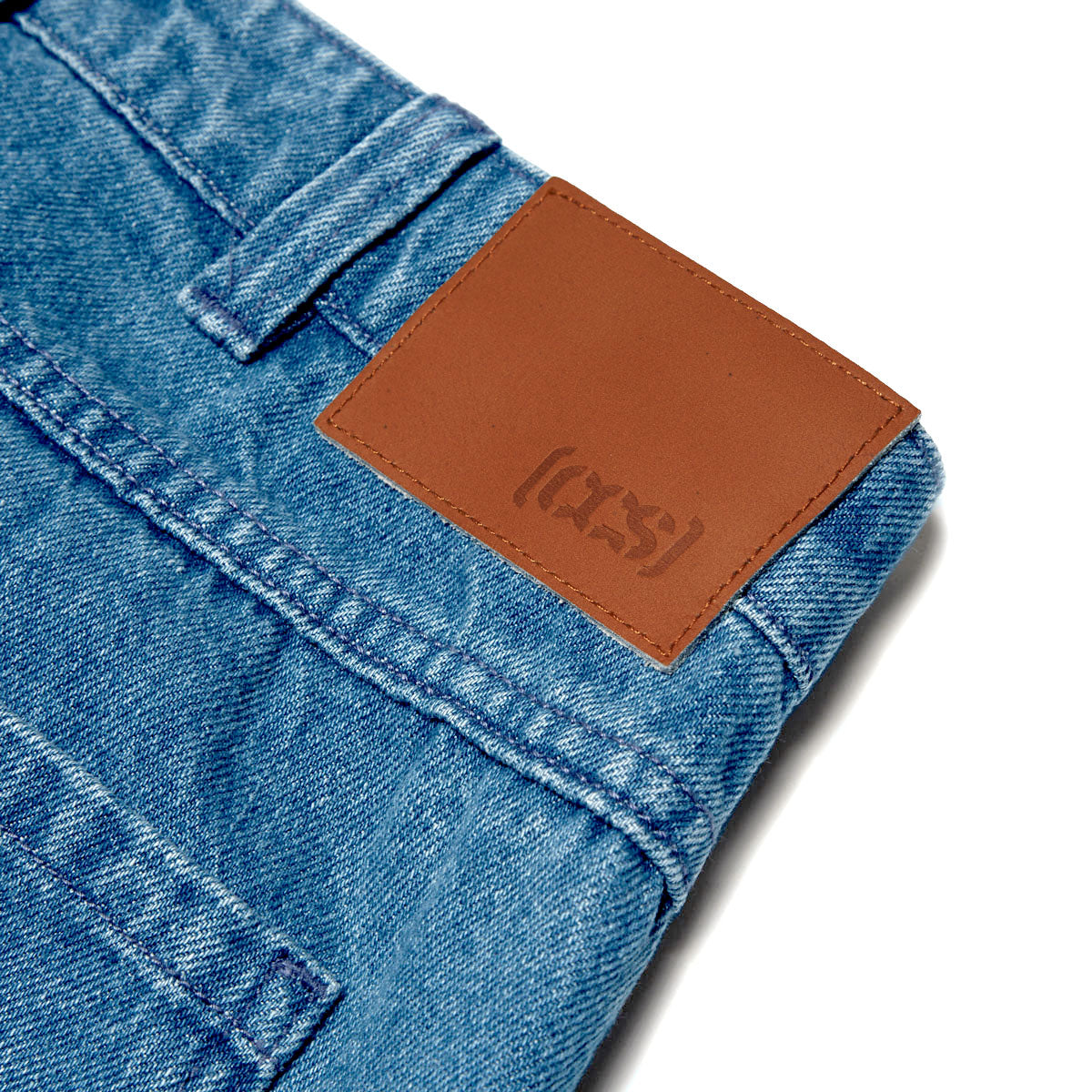 CCS Baggy Taper Denim Jeans - Medium Wash image 8