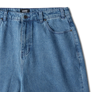 CCS Baggy Taper Denim Jeans - Medium Wash