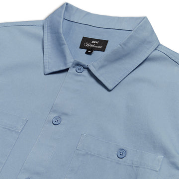 CCS Custom Embroidered Work Shirt - Light Blue