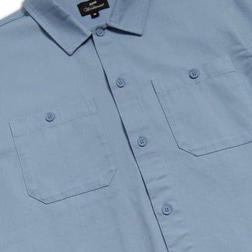 CCS Custom Embroidered Work Shirt - Light Blue