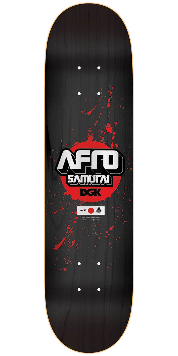 DGK x Afro Samurai Skateboard Deck - 8.06