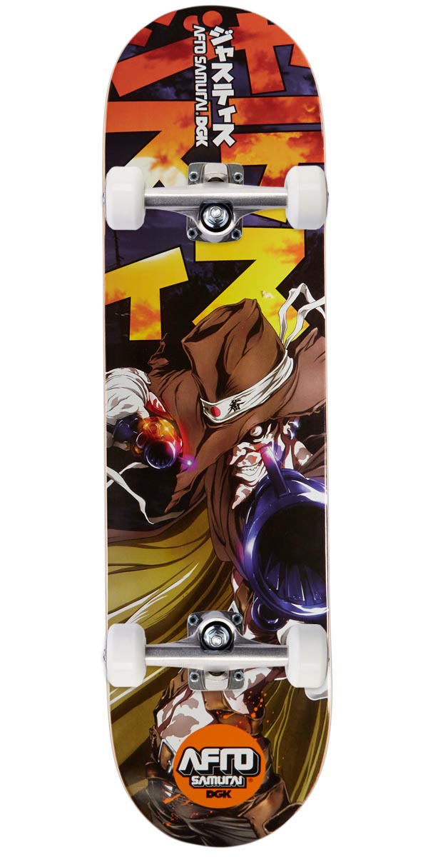 DGK x Afro Samurai Justice Skateboard Complete - 8.10