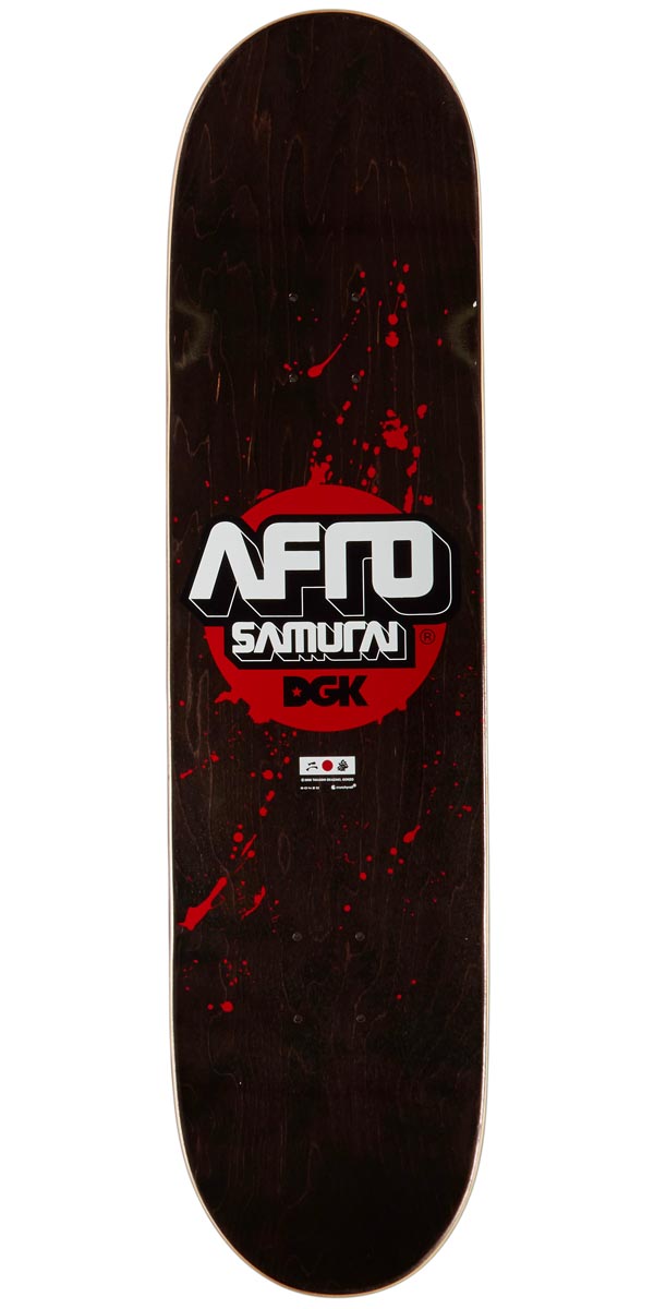 DGK x Afro Samurai Justice Skateboard Deck - 8.38