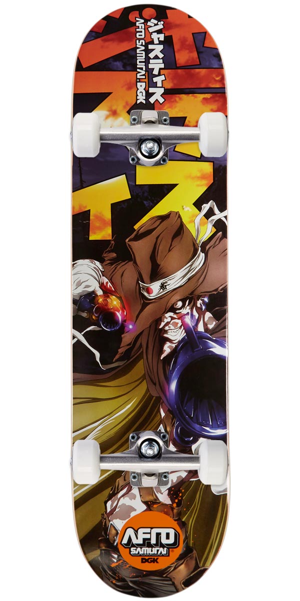 DGK x Afro Samurai Justice Skateboard Complete - 8.38