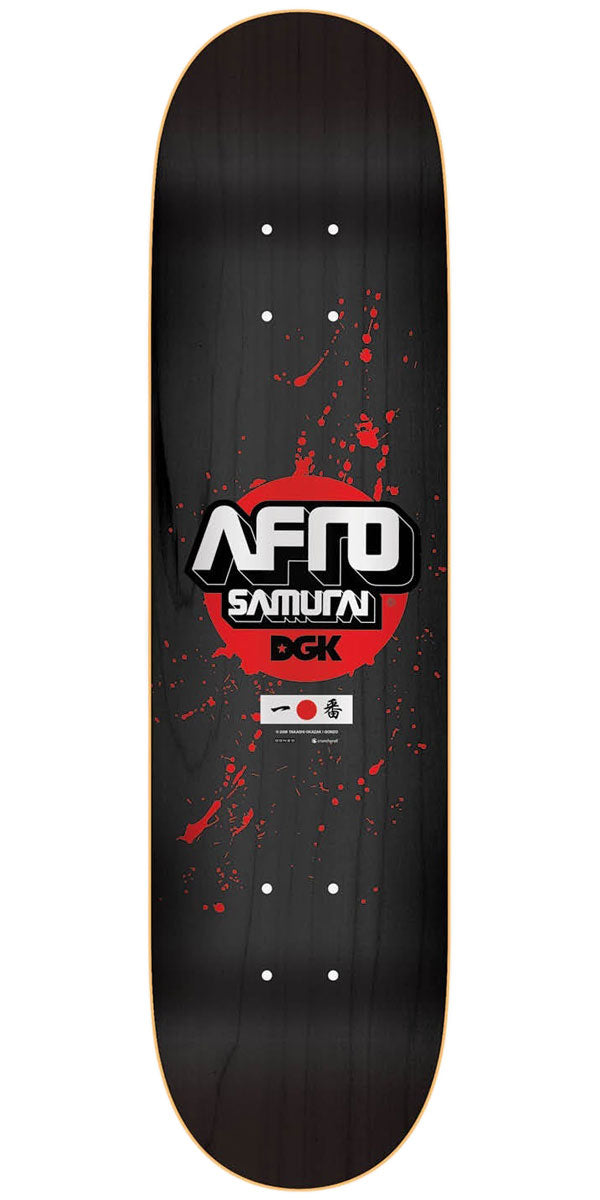 DGK x Afro Samurai Vs Afro Droid Skateboard Deck - 8.00
