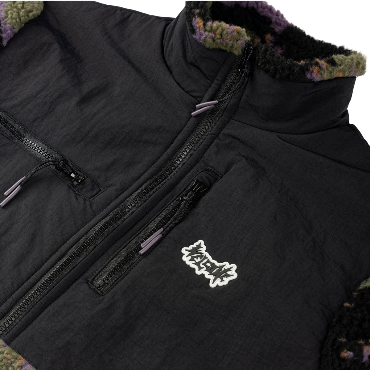 Welcome Cloak Full-zip Sherpa Fleece Sweatshirt - Woods image 4