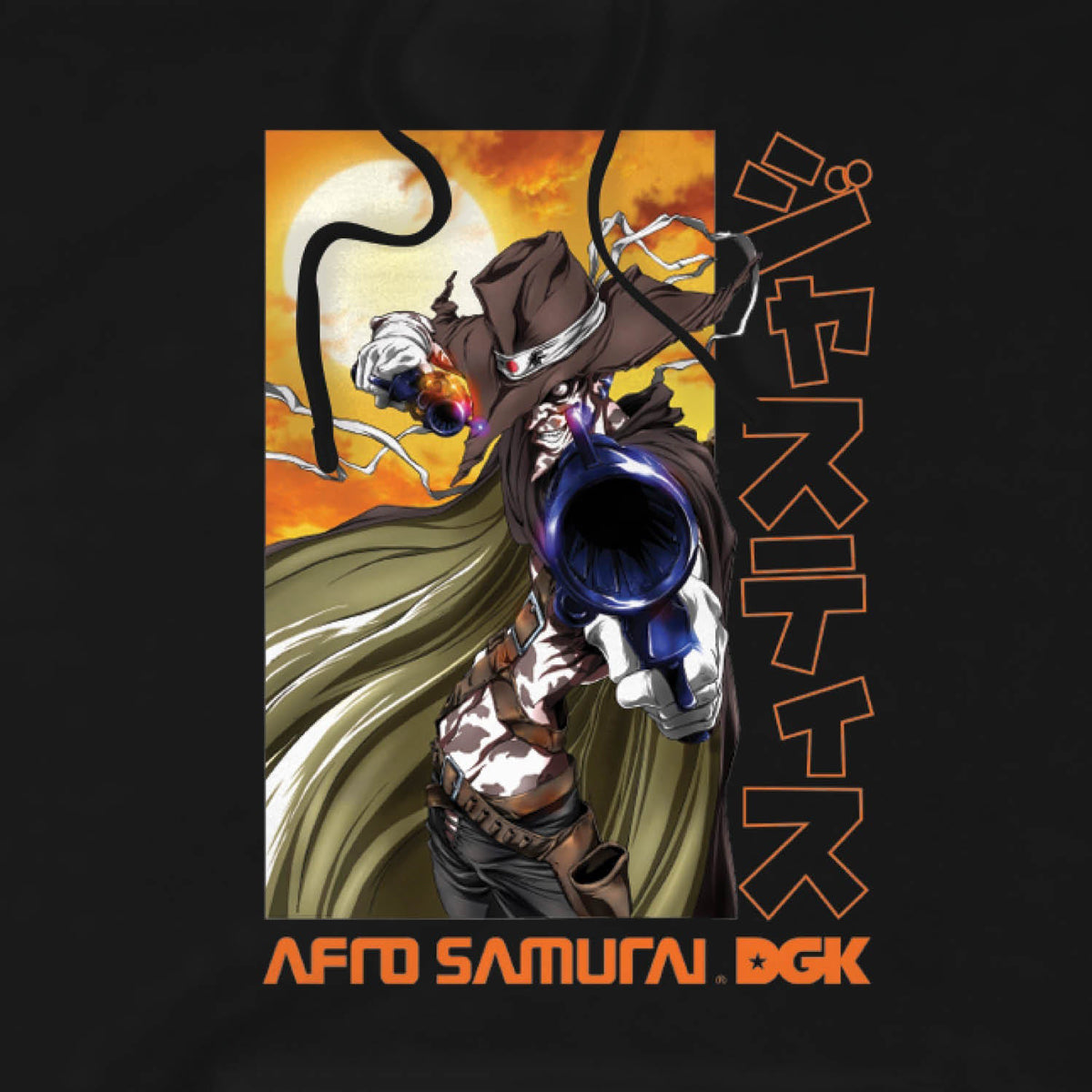 DGK x Afro Samurai Justice Hoodie - Black image 4