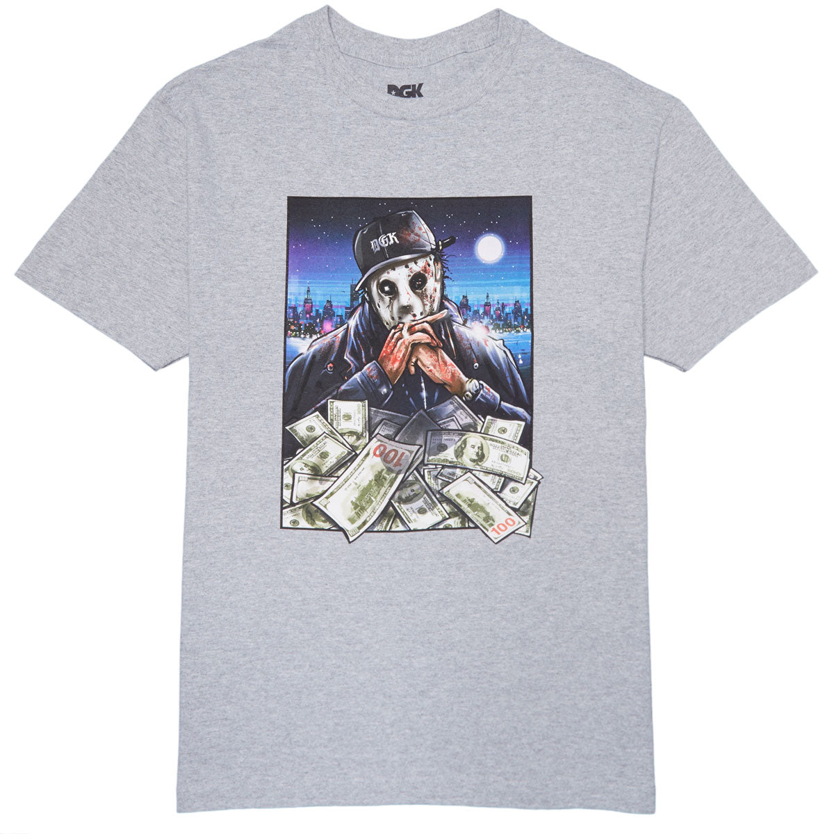 DGK Hood King T-Shirt - Heather Gray image 1