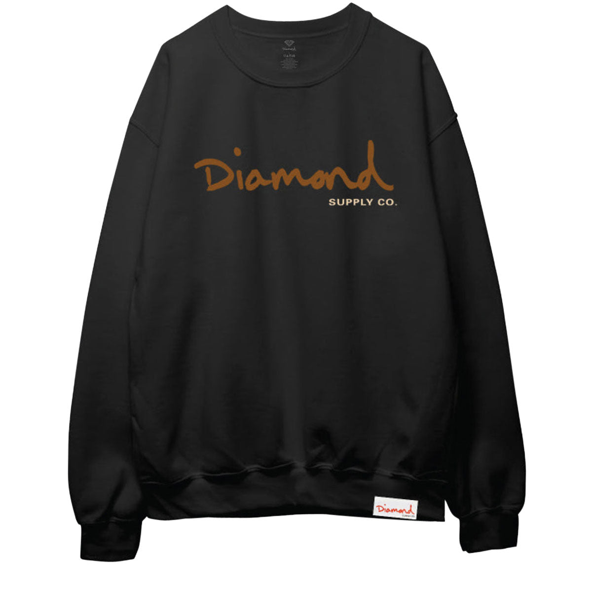 Diamond Supply Co. Og Script Crewneck 2023 Sweatshirt - Black image 1