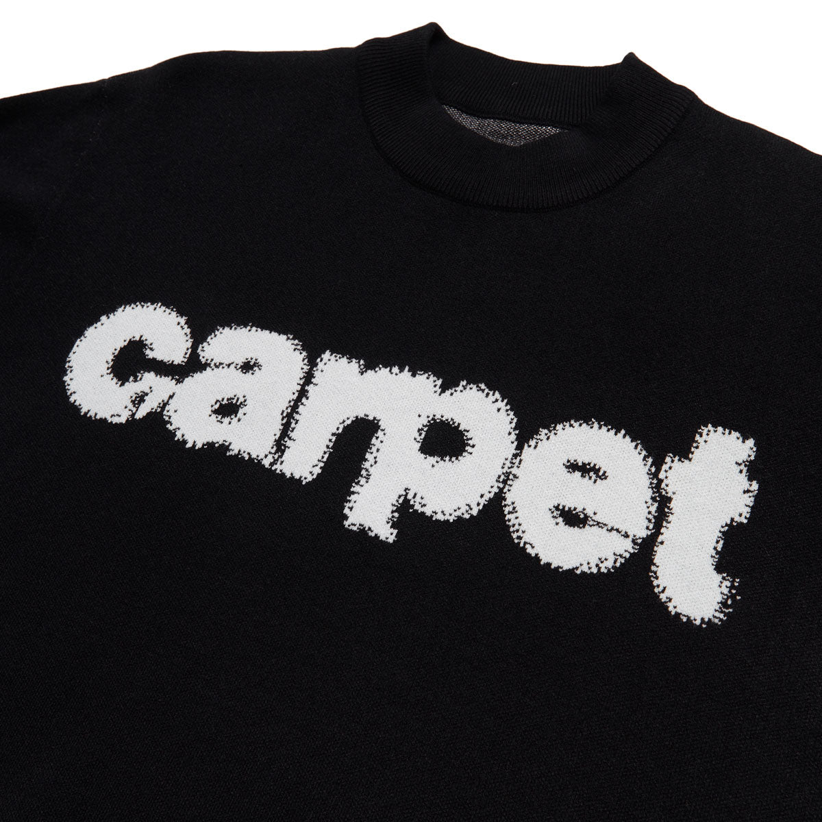 Carpet Company Woven Sweater - Black image 3