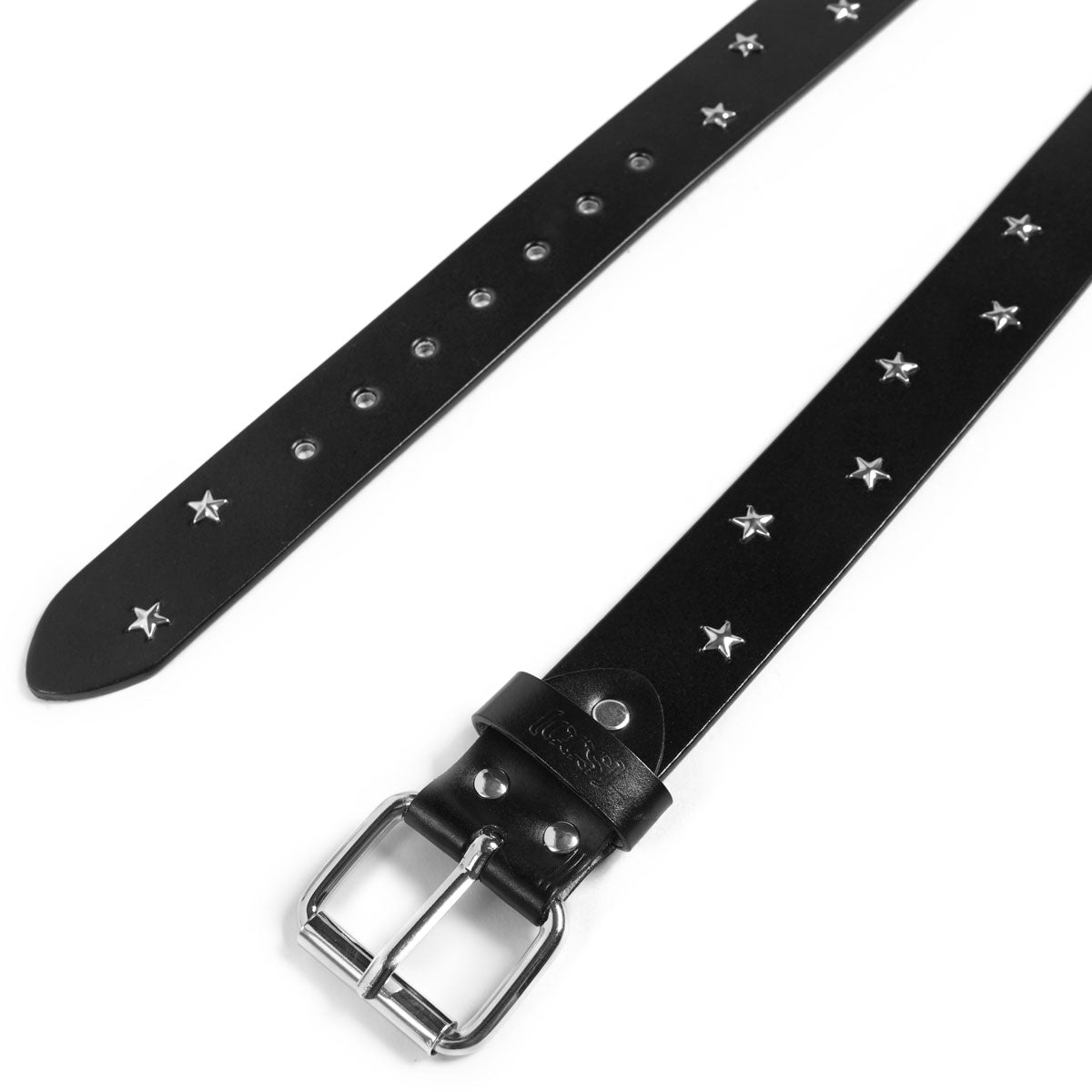 CCS Star Studded Leather Belt - Black image 5