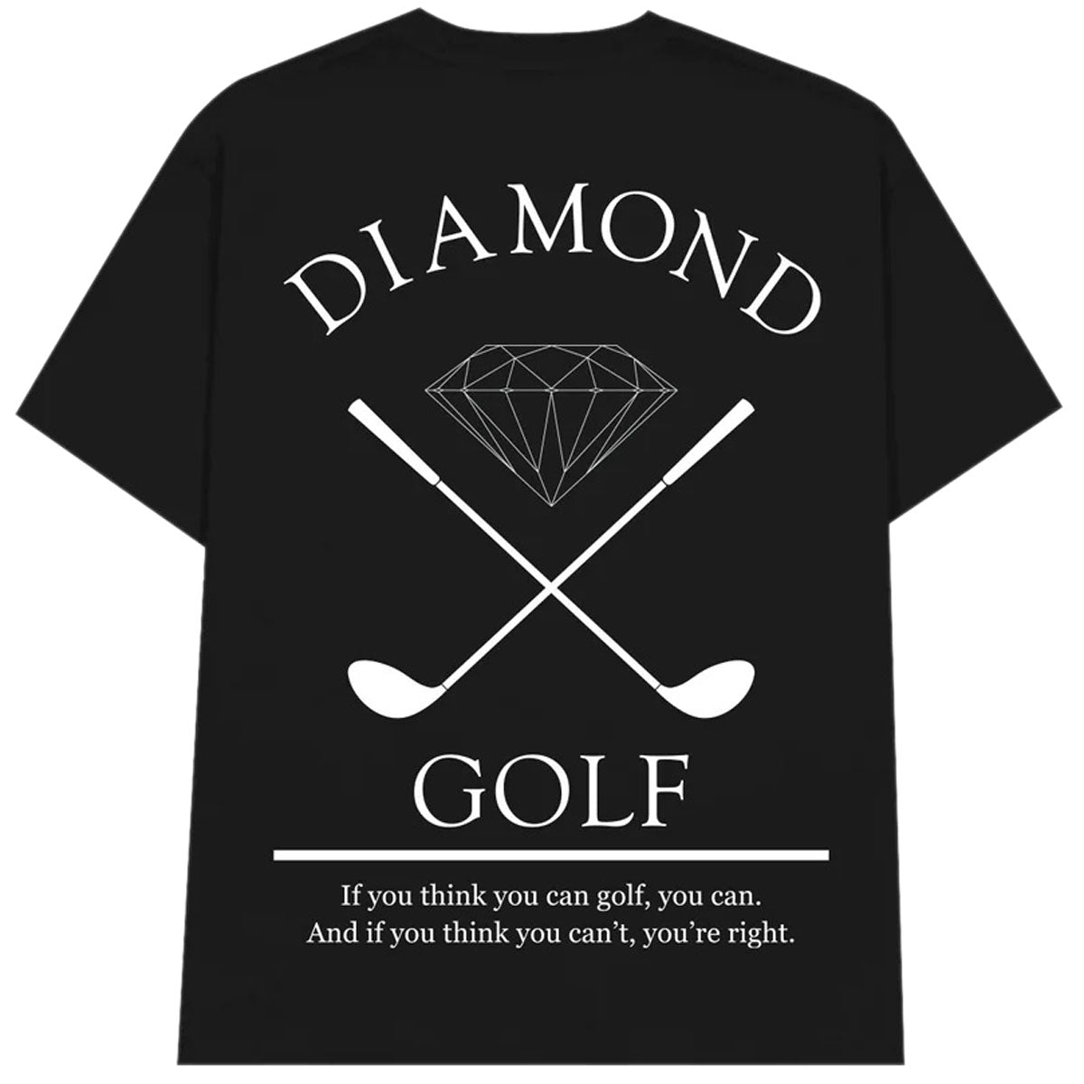 Diamond Supply Co. Golf T-Shirt - Black image 2