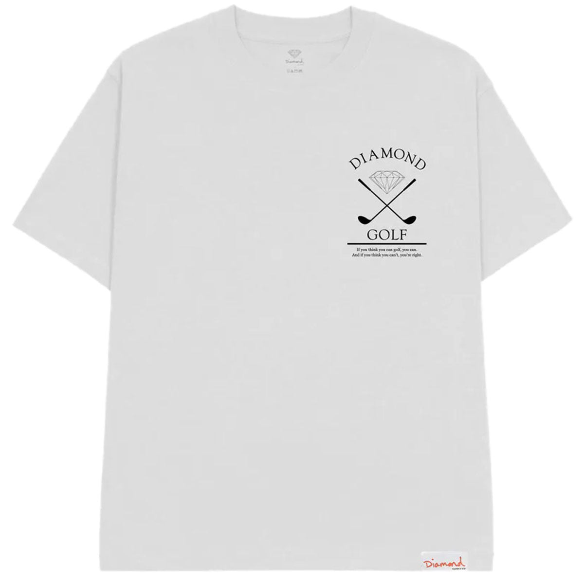 Diamond Supply Co. Golf T-Shirt - White image 1