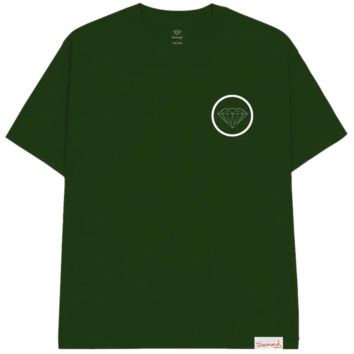 Diamond Supply Co. Brilliant Circle T-Shirt - Forest Green image 1
