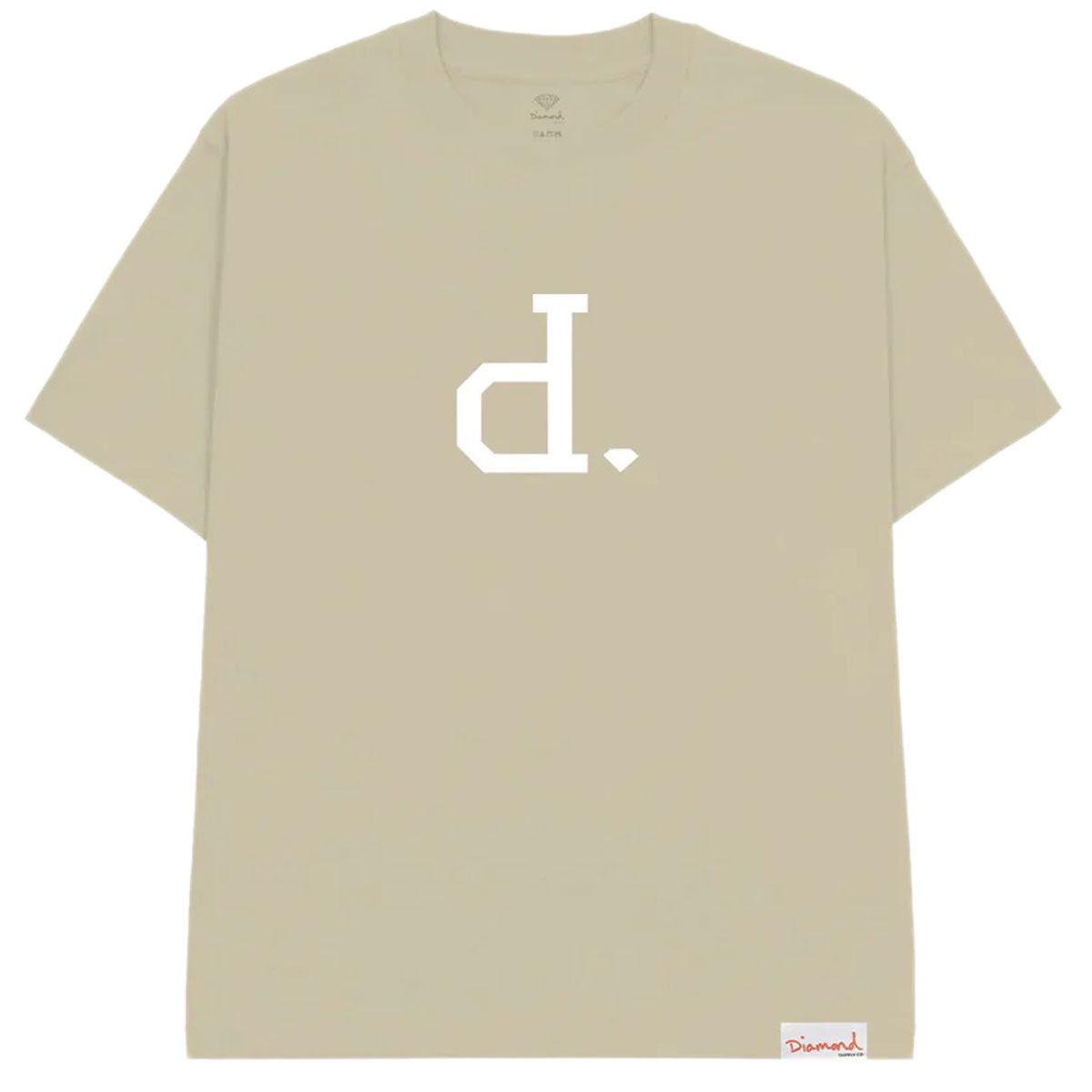 Diamond Supply Co. Unpolo Script T-Shirt - Natural image 1