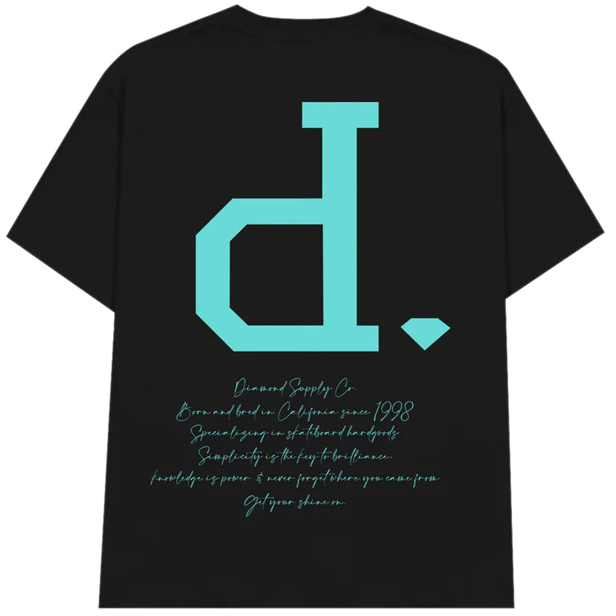 Diamond Supply Co. Unpolo Script T-Shirt - Black image 2