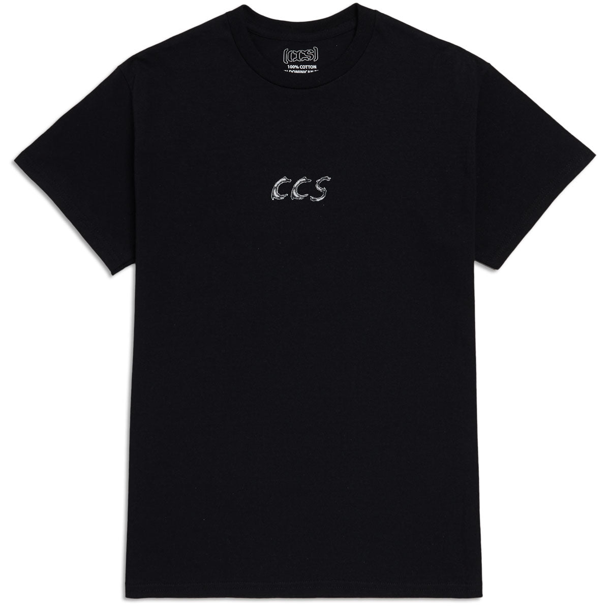 CCS Smile on the Surface T-Shirt - Black/White image 3