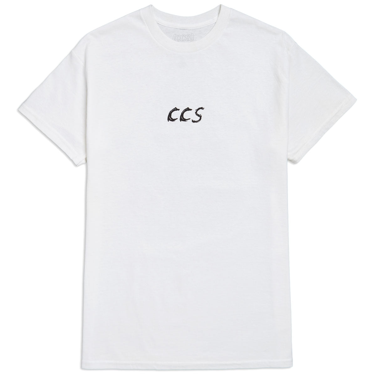 CCS Smile on the Surface T-Shirt - White/Black image 3