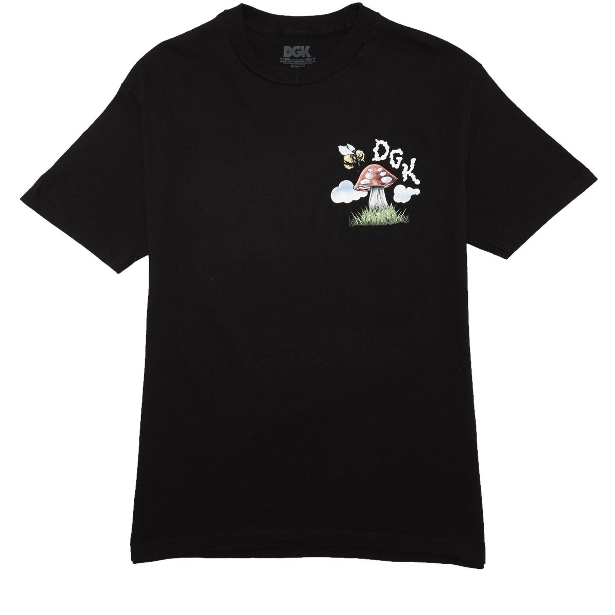 DGK Trippy Math T-Shirt - Black image 2