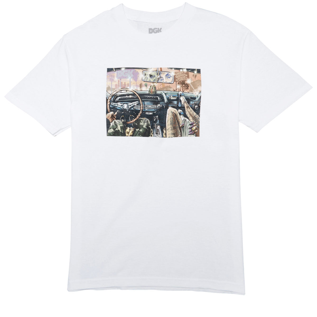 DGK Boulevard Kings T-Shirt - White image 1