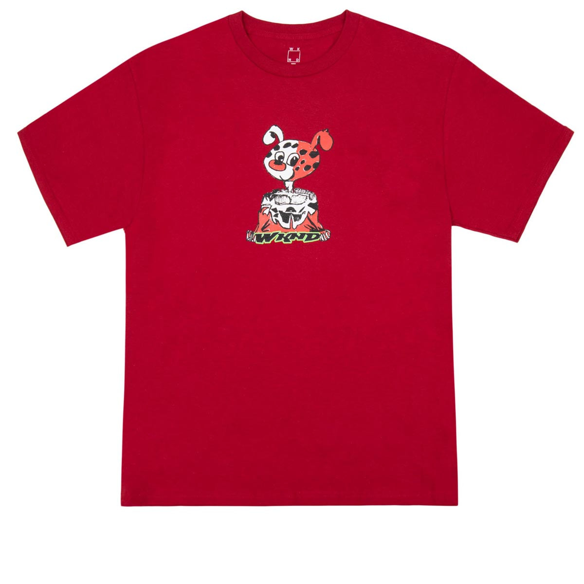 WKND Rip Torn T-Shirt - Cardinal image 1