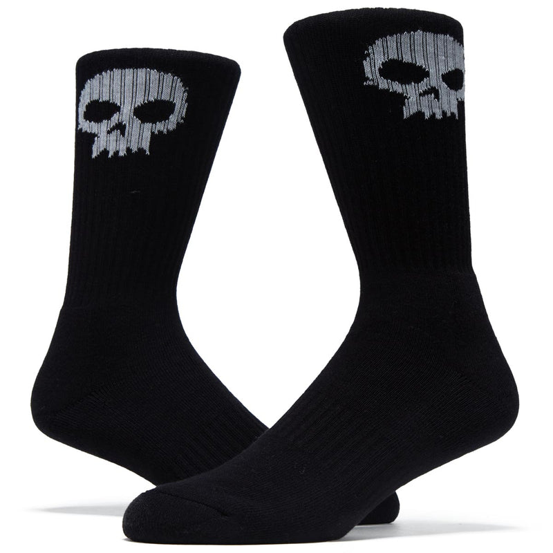 Zero Skull Socks - Black/Glow