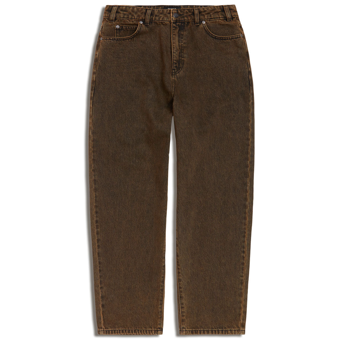 CCS Baggy Taper Denim Jeans - Acid Brown image 4