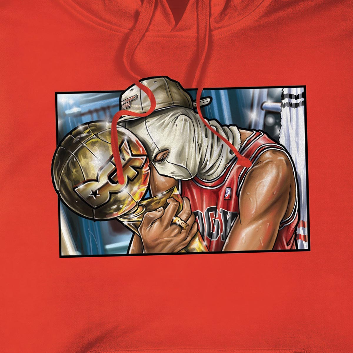 DGK Champ Hoodie - Red image 2
