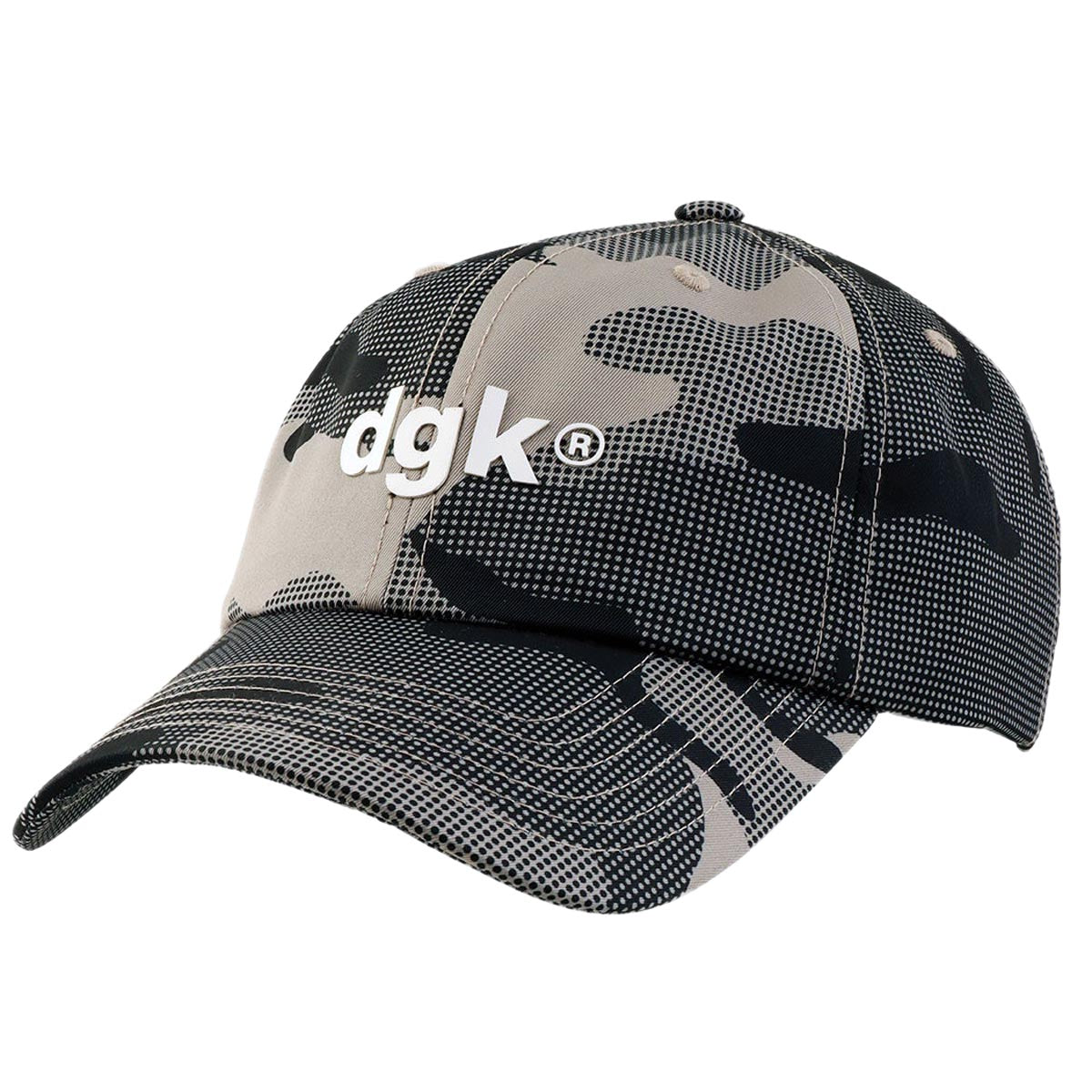 DGK Contra Strapback Hat - Black Camo image 1