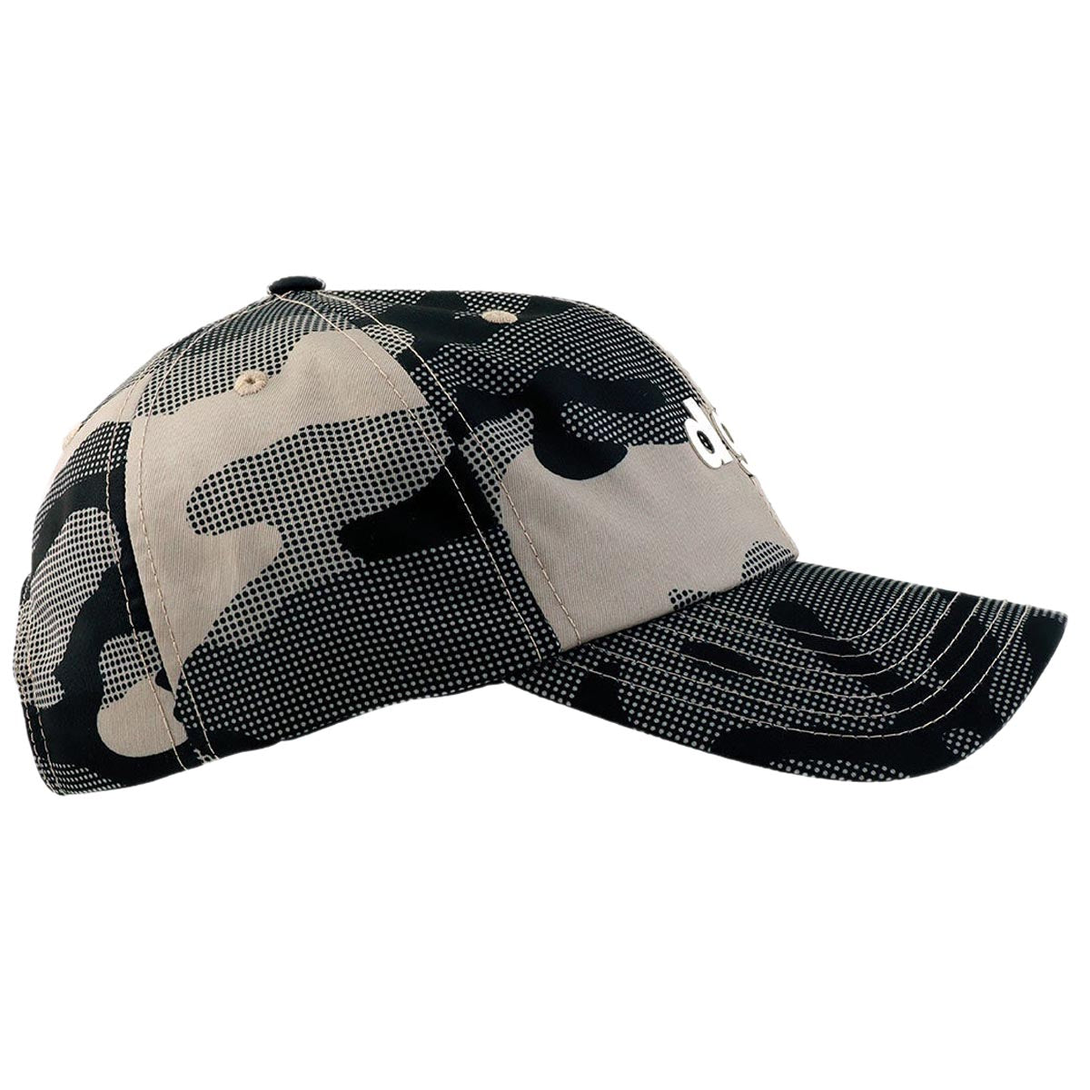DGK Contra Strapback Hat - Black Camo image 3
