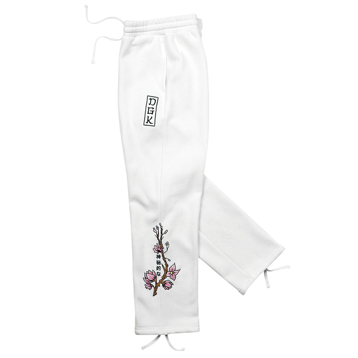 DGK Mystical Fleece Pants - White image 3