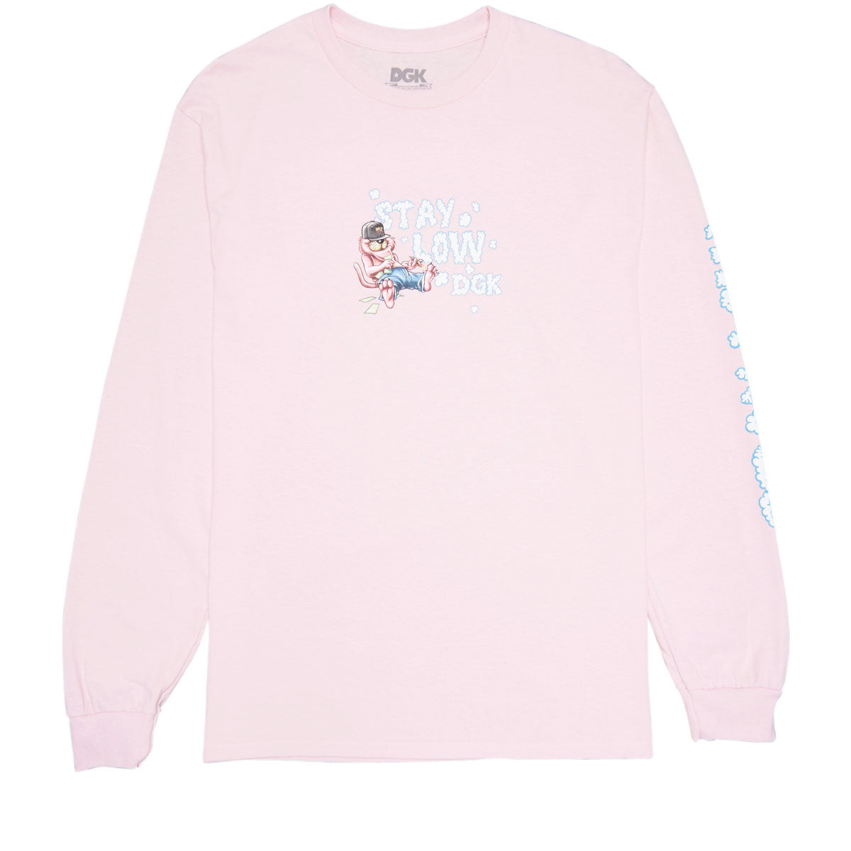DGK Stay Low Long Sleeve T-Shirt - Pink image 2