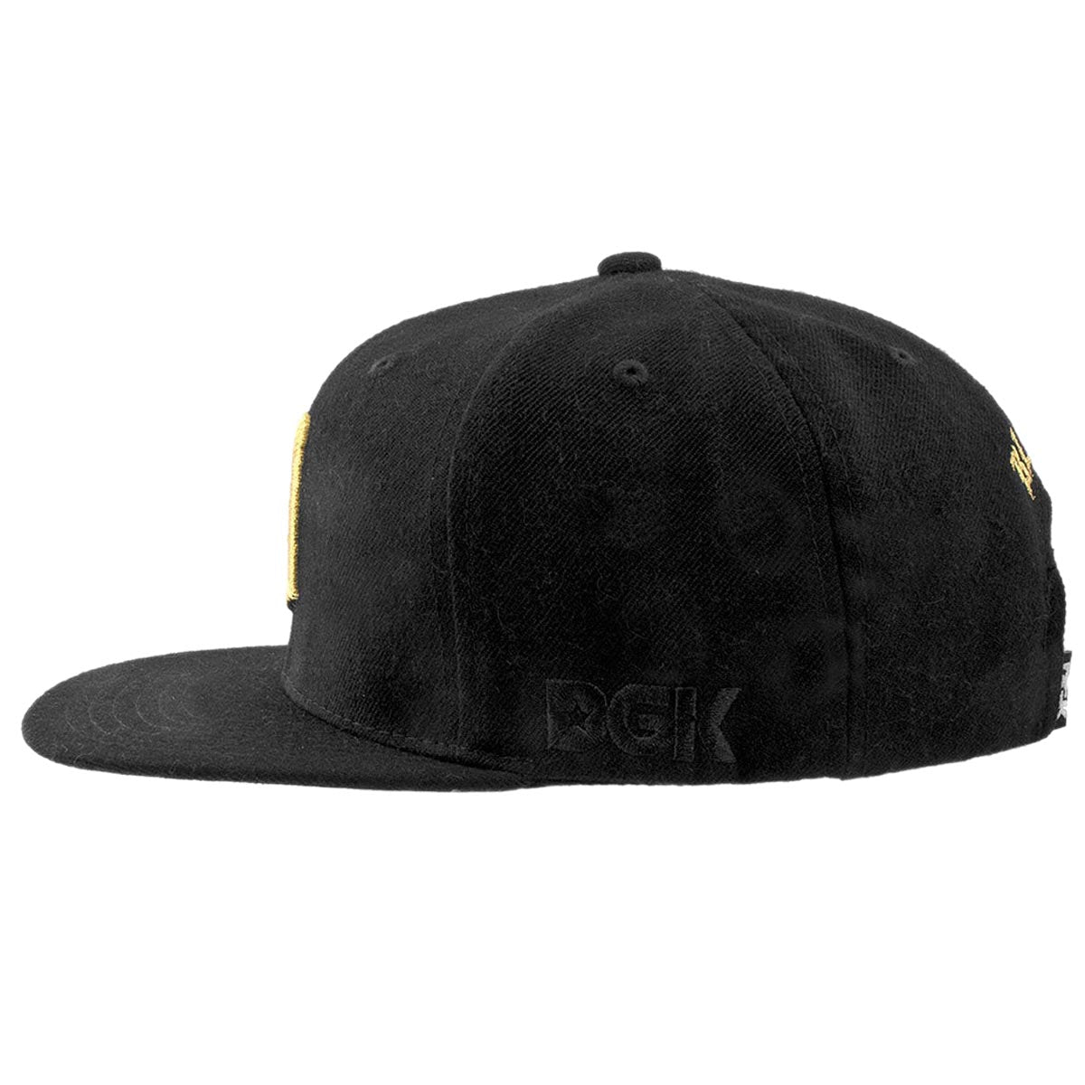 DGK Thorn Snapback Hat - Black image 4