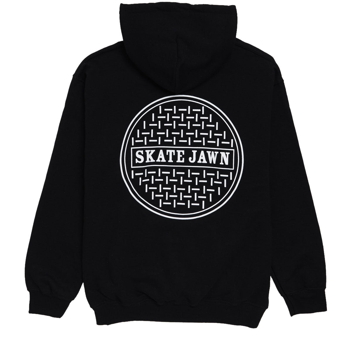 Skate Jawn Sewer Cap Hoodie - Black image 1