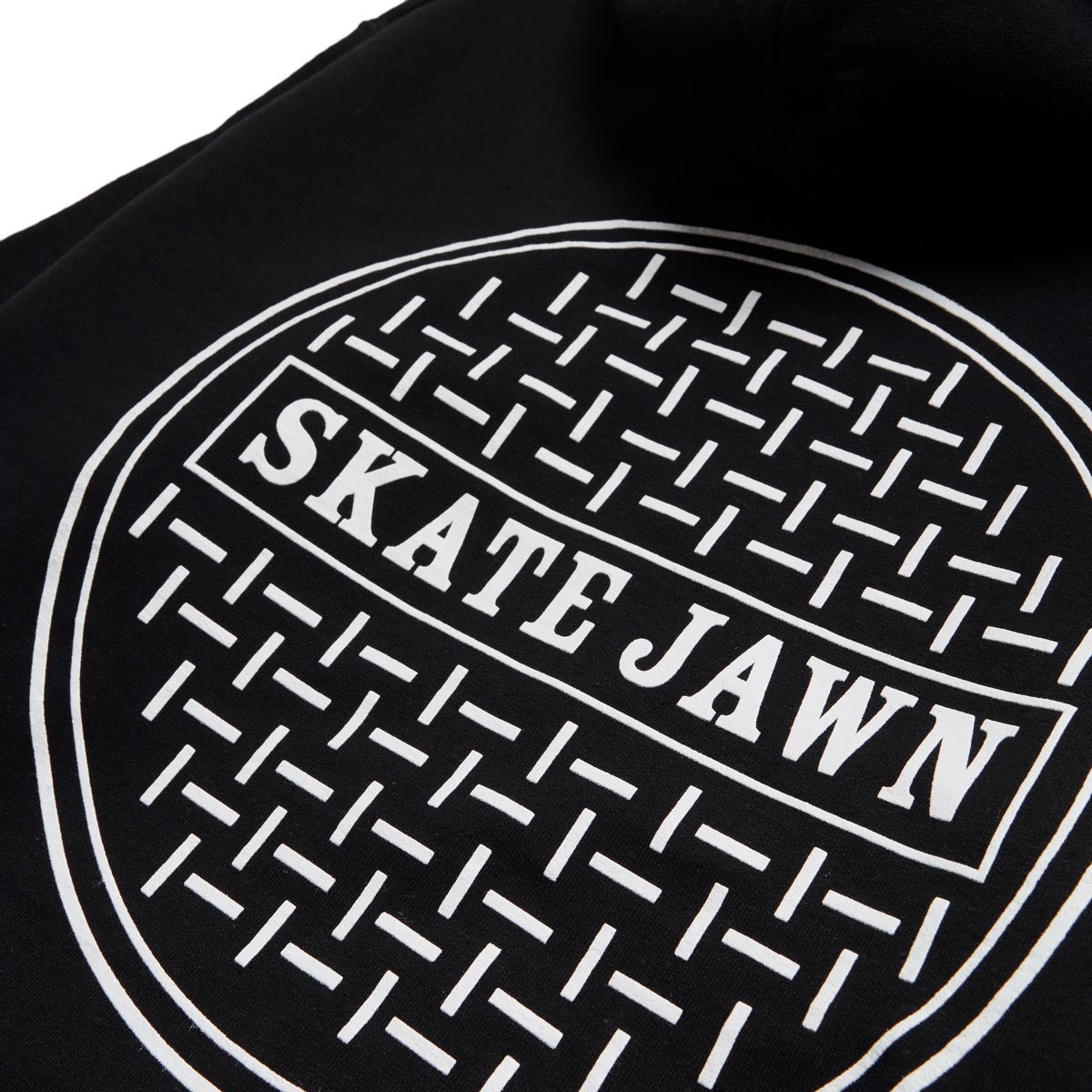 Skate Jawn Sewer Cap Hoodie - Black image 3