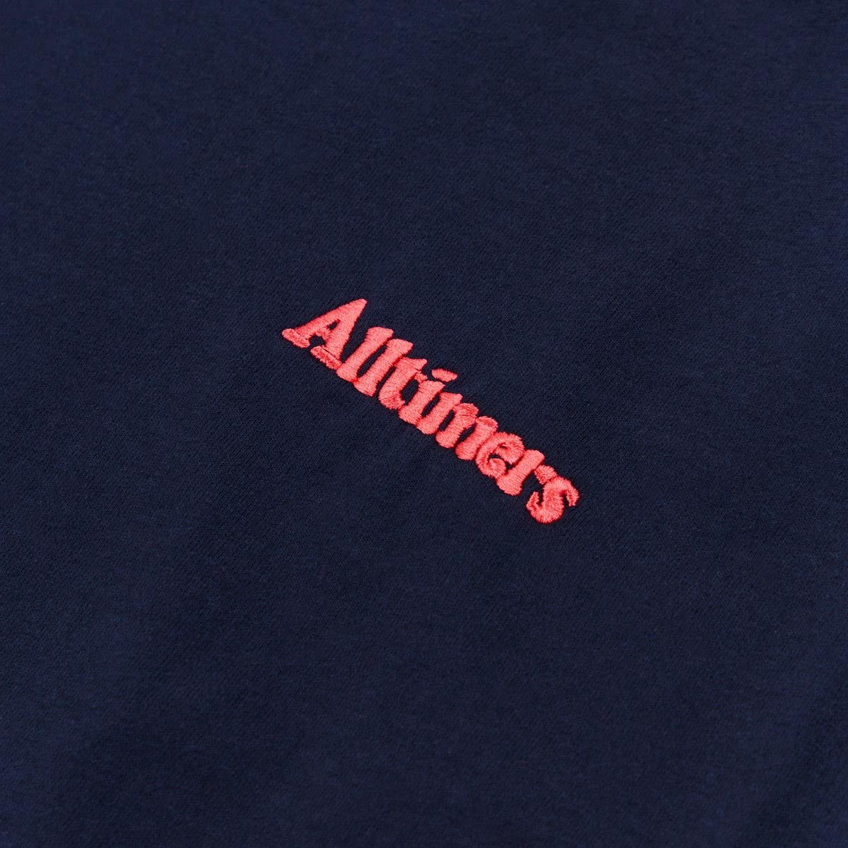 Alltimers Tiny Broadway Embroidered T-Shirt - Navy image 2