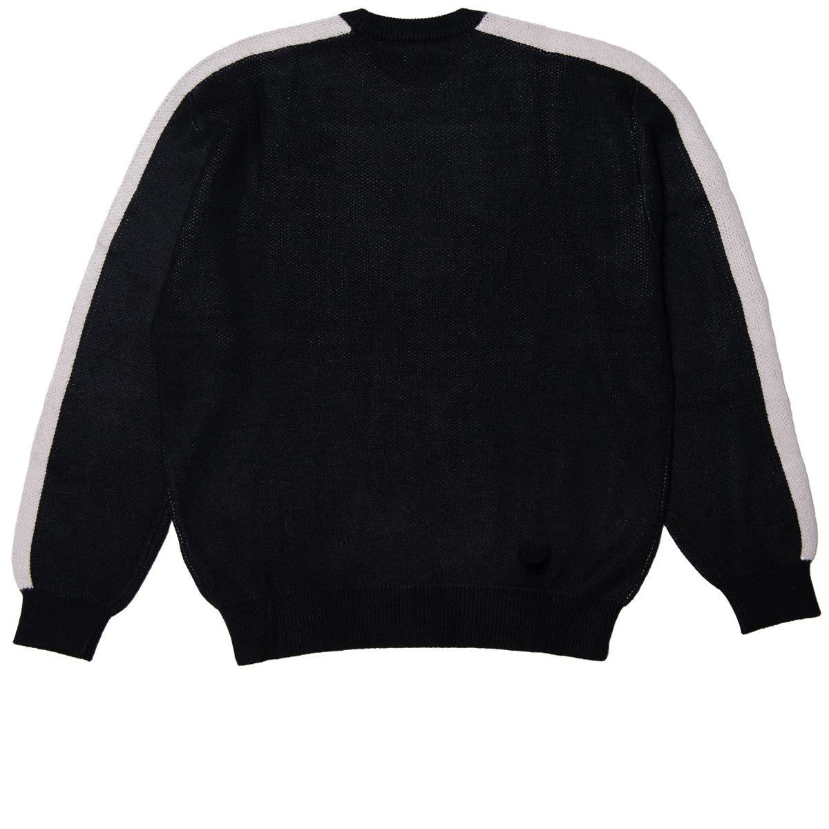 Hoddle Warped Logo Knit Shirt - Black/Grey image 3