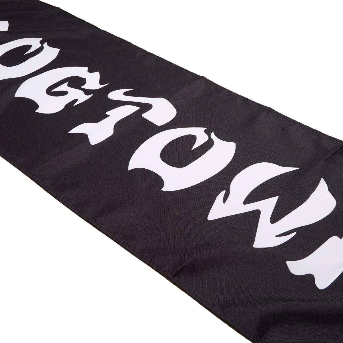 Dogtown DT Bar Logo Flag - Black/White image 2