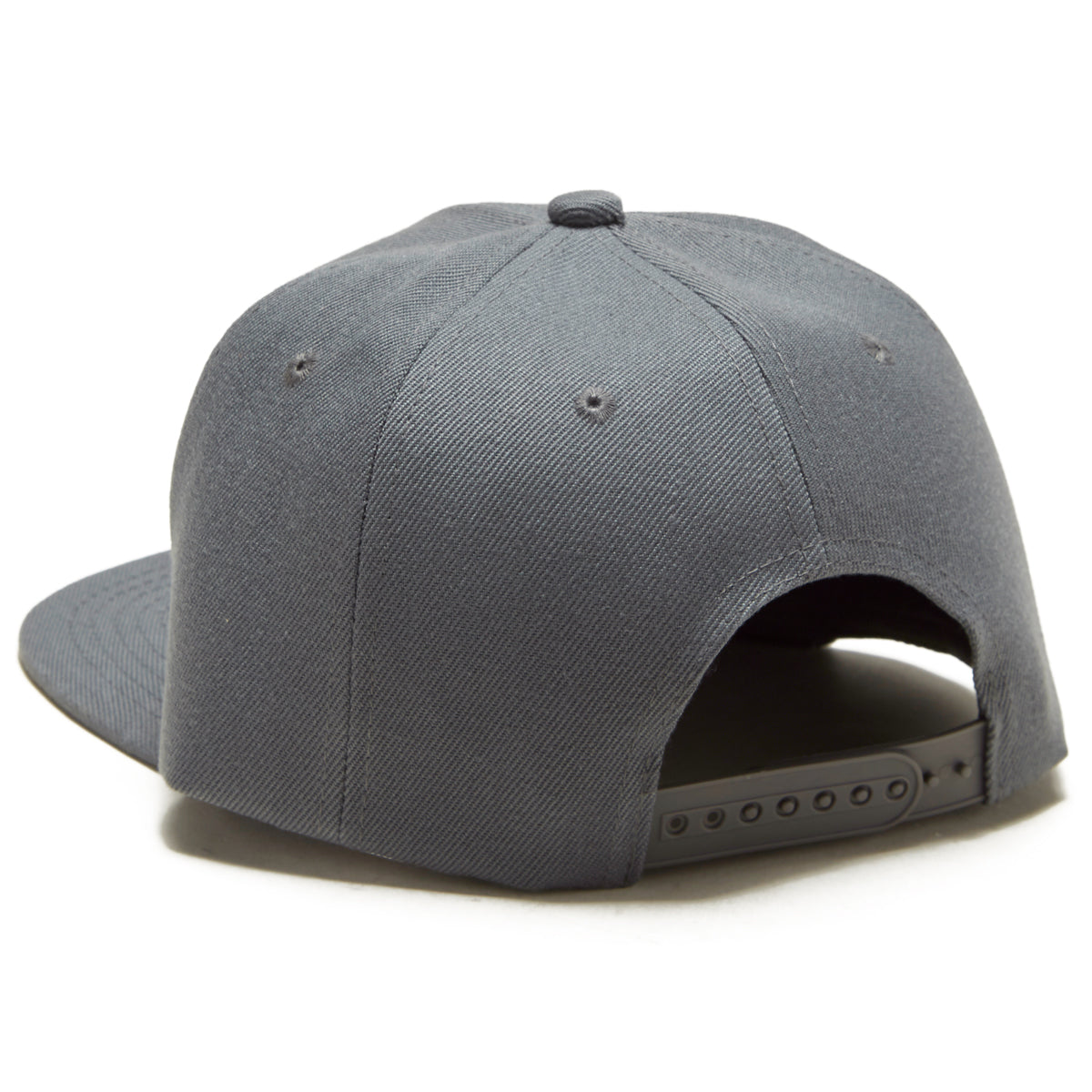 Dogtown Blue Cross Patch Snapback Hat - Charcoal Grey image 2