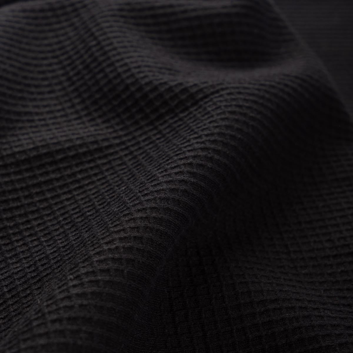 Welcome Sharp Thermal Polo Shirt - Black image 4