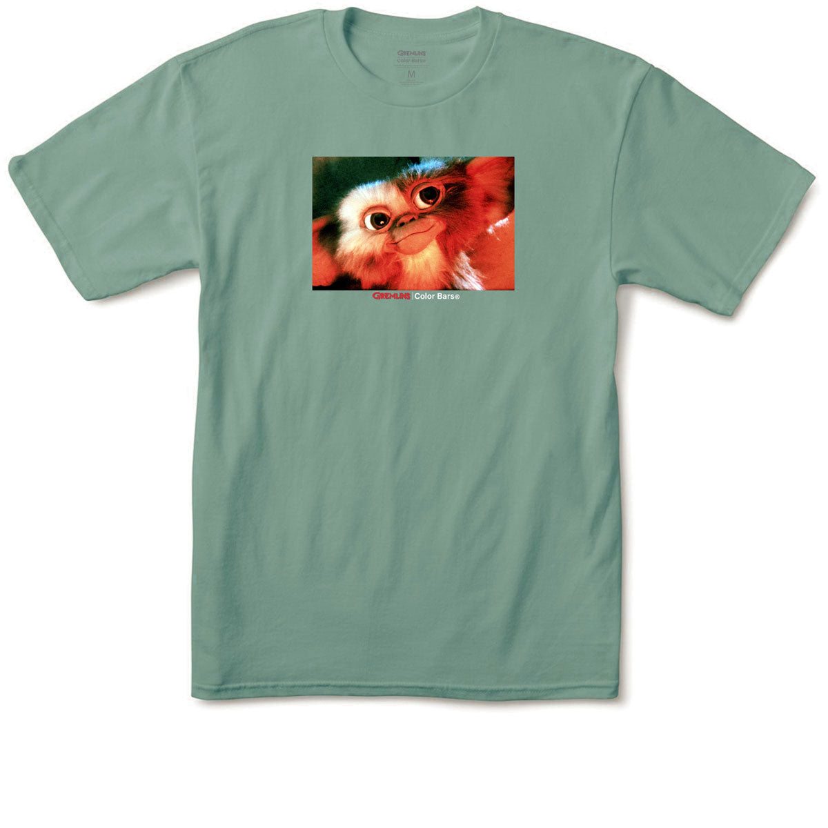 Color Bars x Gremlins Coming Soon T-Shirt - Sage image 2